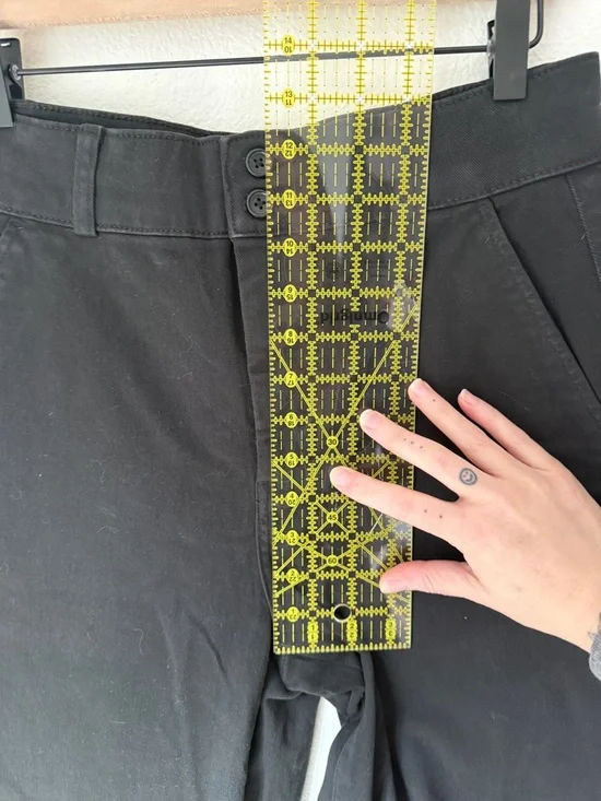 Everlane The Organic Wide-leg pant in black - 8 - EUC - Picture 6 of 7